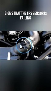 Signs that the TPS sensor is failing #carsensor #faultcode #automobile #enginepart #mechancial #car