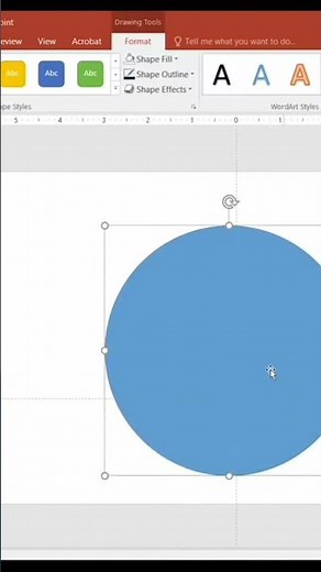 How to Add Circle Fade Effects Around Images in PowerPoint 🔵✨ #shorts #viral #viralshorts