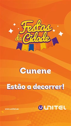 3.4K views · 106 reactions | Estão a decorrer as Festas da Cidade do Cunene! 拾朗 Vem celebrar connosco! 李 #UnitelAngola #Unitel #FestasDaCidade #Cunene | Unitel | Facebook
