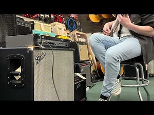 Fender Rumble 410, and Ampeg B2R Demo