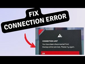 fix you have been disconnected from Sloclap online services in REMATCH
