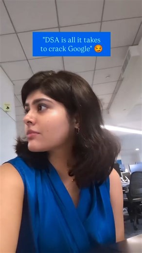 Hey, my name is Anu Sharma, and I’m currently a Software Engineer at Google! But here me out, the journey wasn’t easy 👇🏻 To get to Google, I had to: 1. Complete 3 Big Tech internships - Twitter, Intuit and yes, an internship at Google 2. ⁠Be thorough with my computer science fundamentals: which included, DSA, Operating Systems, DBMS and Computer Networks. Though, they are not asked in interviews, this was necessary to perform better in my internship. My intern manager actually told me “Your fu