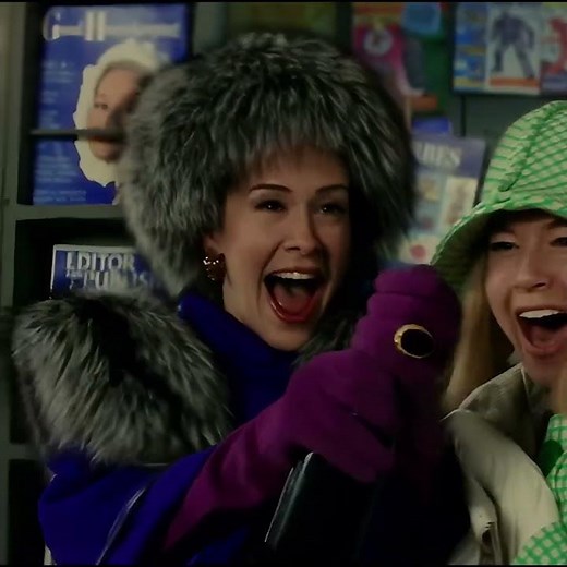 Down With Love (2003) - Fur Fashion Edit - FurGlamor.com #furfashion #furcoat #silverfoxfur #furhat