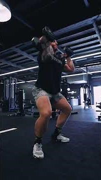 DB Burpee Squat Clean | Paragon Training Methods