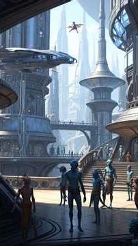 Space In Aliens s Society #SpaceInAlienSociety#DreamScreenAI #Avtar #Avatar