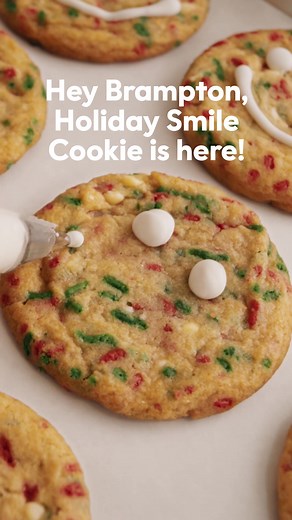 Make a local impact this holiday season. Buy a Holiday Smile Cookie and support charities and communities near you. | Tim Hortons