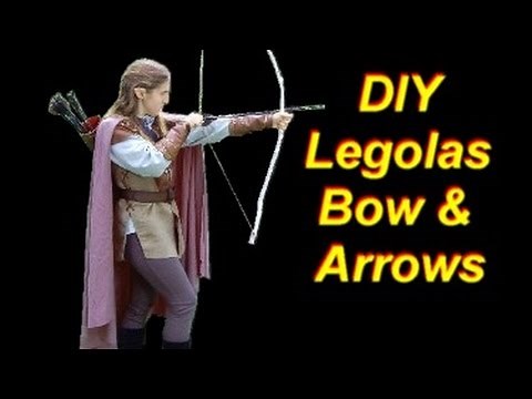 Legolas Costume Tutorial Part 3: Bow, Quiver, Arrows, and Hair