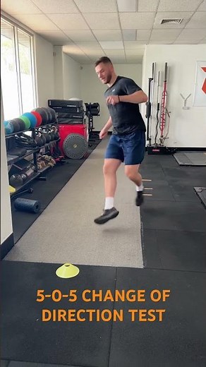 5-0-5 Change of Direction Test #agility #agilitytraining