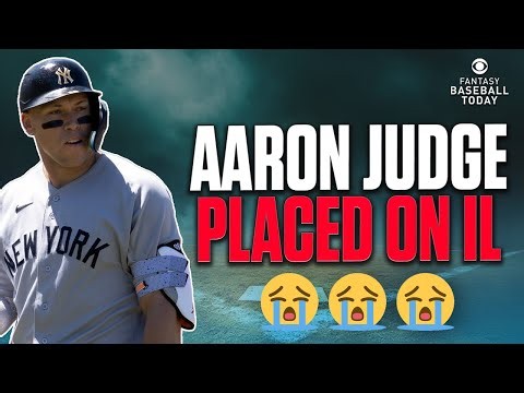 Aaron Judge OUT AT LEAST 4-6 Weeks & BIG Rankings Update! | Fantasy Baseball Advice