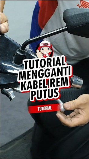 How to Replace Your Own Brake Cable Without Going to the Shop‼️#honda #hondacengkareng #brakecabl...