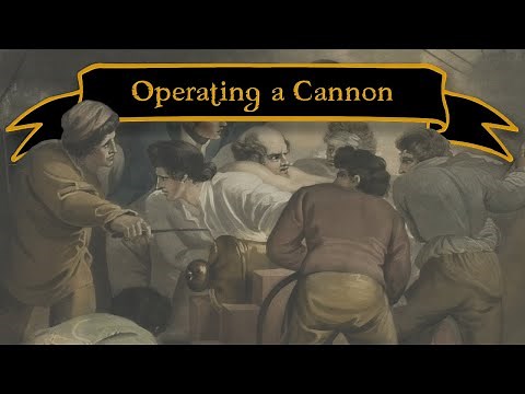 How to operate a Cannon in the Age of Sail
