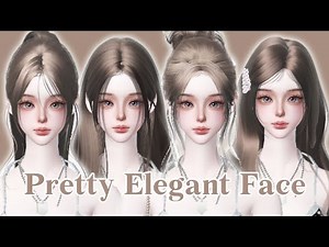 Zepeto Face Tutorial Pretty Elegant Girl Face [ Oplas Zepeto ] Zepeto Girl Face Tutorial