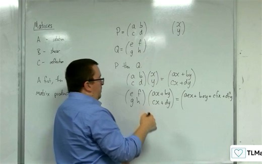 A-Level Further Maths- C3-12 Matrices- Successive Transformations