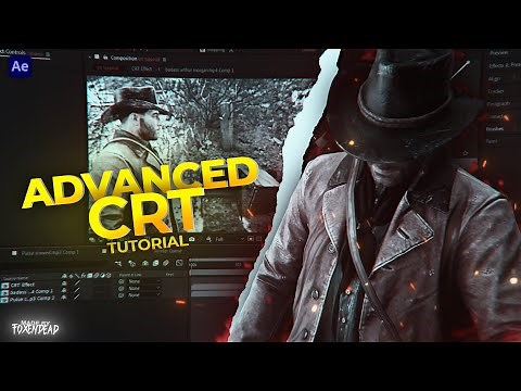 Advanced CRT emulator tutorial on After Effects