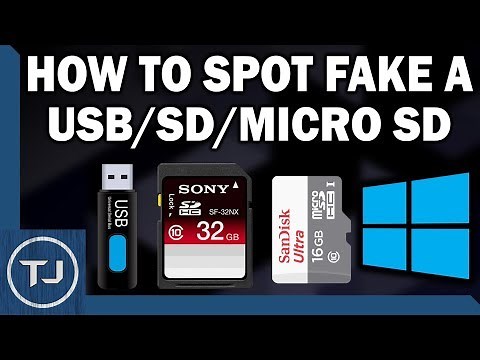 How To Spot Fake Capacity USB/SD Cards (ChipGenius)
