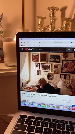 a video for you to watch whenever you want to fit in half an hour of reading for the day.