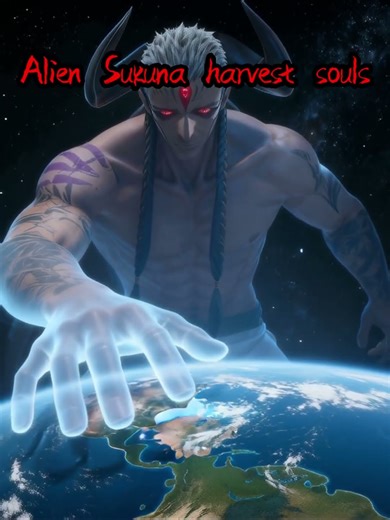 Jujutsu Kaisen Modulo Alien Sukuna harvest souls #jujutsukaisen #alien #sukuna #erath #universe