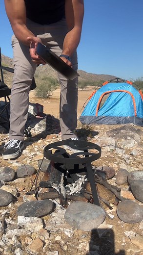 127K views · 2.8K reactions | Camp Cooking - Ribeye Steak 數 #steak #chimmichurri | Chef Jefe | Facebook