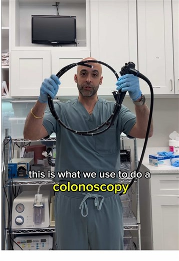This is a colonoscope. It’s the tool used during a colonoscopy to look inside the colon, find abnormalities, and screen for colon cancer. Colonoscopies are used to detect polyps early, before they cause symptoms. #colonoscopy #coloncancerscreening #coloncancerawareness #gastroenterology #digestivehealth