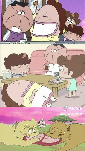 #CapCut #あたしンち #10分動画 、第210話「父、夏風邪っ」