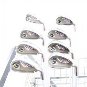 Ping Rhapsody Iron Set 5-W,U,S Red Dot Graphite ULT 129 Ladies Flex 90339G