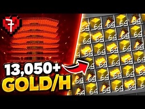 How to make insane Gold farm in Java 1.21.11 13500 per hour....