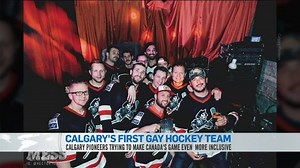 5K views · 47 reactions | The Calgary Pioneers are Calgary's first hockey team comprised primarily of gay hockey players. The team seeks to make Canada's game more inclusive and we are joined by the team's captain Mike Bell to find out more. | CTV News Channel | Facebook