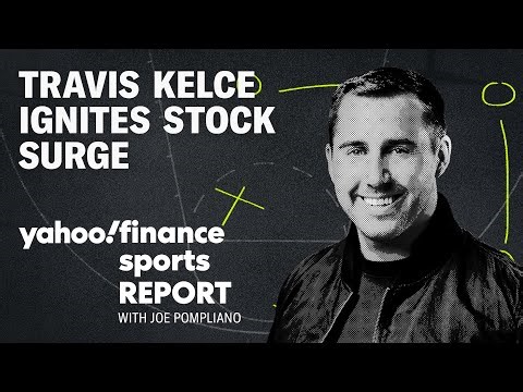 American Eagle stock rises following Travis Kelce clothing collab