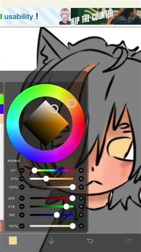 Color my oc with me #art #ibispaintx #drawing