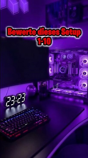IST DAS das PERFEKTE Gaming Setup? bewerte1-10! #gaming #setup