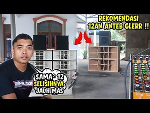 Pelan aja udah Horeg !! Balap Sama², Ganteng Juga Sama² Job Kolaborasi Sub 12 & 18 Inch