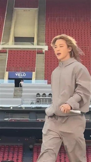 Omg Jimin BTS MADRID Soundcheck DAY1 | BTS WORLD TOUR ARIRANG IN MADRID D1 #jimin
