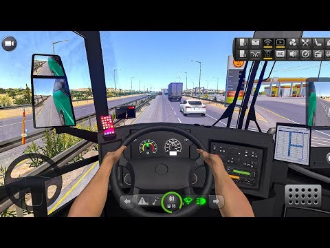 Bus Simulator : Ultimate | MCI J450 Gameplay | Bus Trip From Milwaukee To Grand Rapids