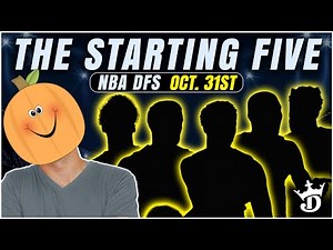 Don’t Miss These Scary Good DraftKings NBA DFS Picks 🎃 (10/31 Starting 5)