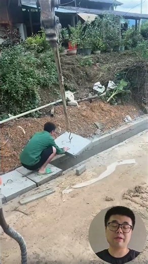 Concrete Slab Laying Process #Construction #WorkProcess #Efficiency