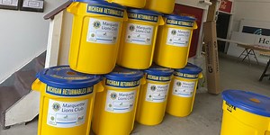 Marquette Lions’ returnable containers project nears finish line