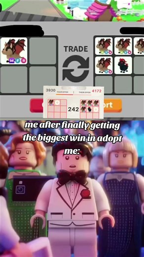 Epic Victory in Adopt Me on Roblox