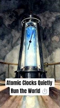 Atomic Clocks Quietly Run the World ⏱️ #science #technology #facts