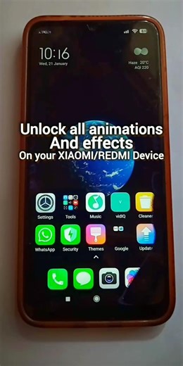 The fastest trick to Get ALL Animations & Effects in Xiaomi