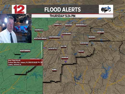 #WDEFWeather #News12Weather BlipCast Thursday: The calm before some stormy weather moving in towards late Friday. After that passes, colder temperatures into the weekend. More on your forecast update tonight on @WDEFNews12. | WDEF News 12