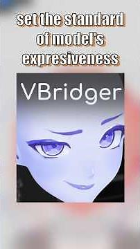 Vbridger set the standard for Live2D model's expresiveness #live2d #vtuber #live2dtutorial