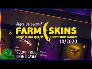 Legit or Scam? ✅|❌- Farmskins.com 2020 Review #caseopening