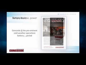 Concorde – Lead Acid Aircraft Battery Airworthiness