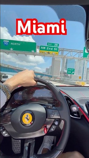 Driving Through Miami Feels Like This 🏎️ | POV Drive