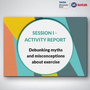 123K views · 58 reactions | How can we break the myths of exercise and reinforce its importance on good health and longevity? To get the answer, we have to know the history of human physical activity and inactivity. Join the live conversation session in association with Tata Lit Live between Professor & Author, Daniel Lieberman and Food & Wine Writer, Antonie Lewis. To know more, visit: https://bit.ly/3qJ5h3c | Kotak Mahindra Bank Ltd. | Facebook