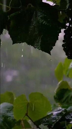 Gentle Rain on Leaves 🌧️ – Soothing Nature Sounds for Sleep