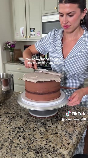 Moist Chocolate Cookies & Cream Birthday Cake Recipe