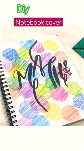 Diy notebook cover idea 😍❤️ #notebookcoverdesign #diy #craftishai