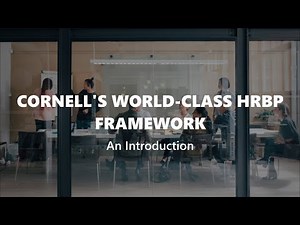 Cornell’s World-Class HRBP Framework: An Introduction