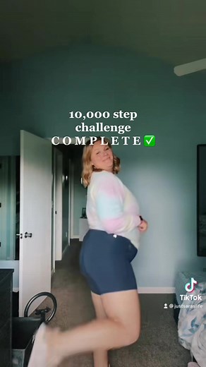 Kind of fell off the filming wagon there at the end, but I DID IT 🎉 #10000steps #10000stepsaday #stepchallenge #foryou #fyp #healthjourney